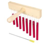 Parliky Instrumento de Percusión para Tubo Monofónico Tonos Chime de Aluminio Sólido Juguete Educativo Musical Seguro y Fácil de Usar para Clases y Actividades Infantiles