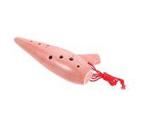 Parliky Instrumento Musical Ocarina de Cerámica para Principiantes Flauta Educativa para Fácil de Aprender y Tocar para Práctica Escuela y Entretenimiento Infantil