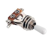 Parliky Interruptor de Palanca para Guitarra Eléctrica Interruptor de Palanca de 3 Vías para Guitarra Cabezal Piezas de Repuesto para Guitarra Fáciles de Instalar
