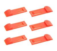 Parliky Juego de 6 Clips de Sujeción para Quillas de Tabla de Surf Liberación Rápida Color Naranja Compatibles Paddleboard Kayak y Longboard Accesorios para Deportes Acuáticos