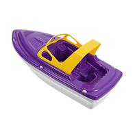 Parliky Juguete Barco de Plástico Seguro para Baño y Playa Lancha Ligera para Bebés para Piscina Ducha y Acuáticos