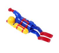 Parliky Juguete de Bañera Buceador Juguete Flotante de Cuerda para Bebés Plástico Resistente Mecanismo de Relojería Fomenta Imaginación y Percepción de Color Adecuado para Baño Infantil