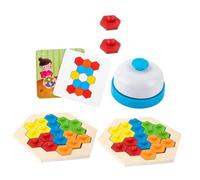 Parliky Juguete de Rompecabezas para Resistente y Duradero Interacción Familiar Desarrollo de Habilidades Motrices y Solución de Problemas Educativo de Mesa para Bebés y Pequeños