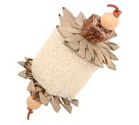 Parliky Juguete para Pájaros con Esponja Lufa Palma Resistente y Seguro para Loros Cacatúas Periquitos y Cotorras Alivio de Estrés y Entretenimiento Prolongado