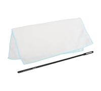 Parliky Kit de Limpieza para Flauta Accesorios Versátiles y Fáciles de Usar con Varilla de Plástico y Paño de Pulido para Mantenimiento y Cuidado de Instrumentos de Viento