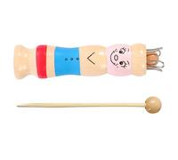 Parliky Kit de Tejedora de Madera para Principiantes Herramienta Manual de DIY para Lana Algodón y Seda Máquina Portátil de Tricotín para Hacer Pulseras y Cordones Compacto y Duradero