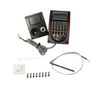 Parliky Lc Preamplificador De Guitarra Piezo Ecualizador De Bandas y Sintonizador Manual Compatible Guitarras Acústicas y Clásicas Sin Batería Diseño Compacto y Fácil Instalación