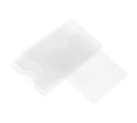 Parliky Lupa de Bolsillo Ultrafina de 4 Piezas 65X90 MM con Láminas de Aumento Fresnel para Leer Libros Tarjeta Transparente de PVC para Protección y Uso Portátil en Lectura Diaria