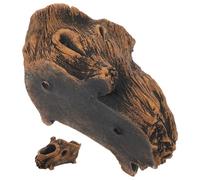 Parliky Maceta de Cemento con Diseño de Tronco Vintage para Suculentas y Bonsáis Macetero Resistente para Patio Jardín y Decoración de Interiores Contenedor Creativo Estilo Retro