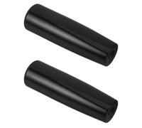 Parliky Mango de Repuesto para Horquilla de Barbacoa Aislado de Baquelita Negra, Rosca M8 X 90 Mm, 2 Piezas, Accesorio Resistente al Calor para Utensilios de Asar y Parrilla al Aire Libre