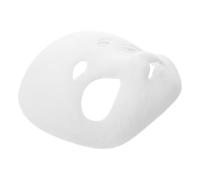 Parliky Máscara de Disfraz de Animal de Plástico para Cosplay DIY Base para Pintar y Personalizar Accesorio para Fiesta de Halloween y Mascarada Máscara Negra sin Pintar para