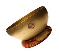 Parliky Meditación de Yoga Cuencos Cantores de Metales Terapia de Sonido Budista Cuenco Tibetano para Uso Sala de Yoga Color Aleatorio