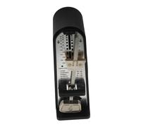 Parliky Metrónomo Mecánico Negro Para Guitarra, Violín y Piano, Mini Tamaño Portátil, Ajuste Rápido De Velocidad, Accesorio Musical Adecuado Para Estudio y Exámenes De Grado