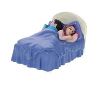 Parliky Miniatura Resina Decoración Terapéutica para Psicología Muñecos Cama para Fortalecer Vínculos y Fomentar Comunicación Regalo San Valentín