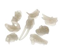 Parliky Modelo de Huesos de Dinosaurio Fosilizados Noctilucente para Juguete Educativo PVC Duradero Decoración Divertida y Detallada para Escritorio Atractivo para Niñas