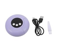 Parliky Molinillo Eléctrico Uñas Niña Recargable Portátil Cortauñas y Pulidor Morado Diseño Vuelo para Recién Nacidos y Cuidado Seguro Viaje Hogar