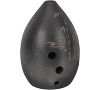 Parliky Ocarina de 8 Agujeros de Cerámica Negra Instrumento Musical Étnico Portátil para Principiantes Flauta Ocarina Clásica Ergonómica Adecuado para Aprendizaje y Práctica Musical