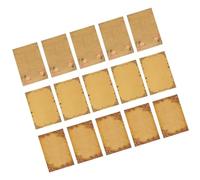 Parliky Papel de Carta Kraft Vintage 48 Hojas Encaje Estilo Europeo, Papel de Escribir Retro para Notas y Correspondencia, Papelería Decorativa para Oficina y Uso Personal