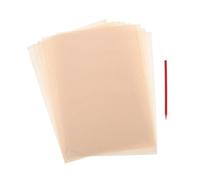 Parliky Papel de Transferencia para Cerámica 10 Hojas sin Arrugas para Dibujo y Calco Papel de Transferencia de Diseño Flexible para Artistas Resistente para Manualidades