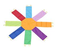 Parliky Paraguas de Ocho Esquinas 24 M para Entrenamiento Físico Infantil Juguete Educativo de Coordinación y Desarrollo Psicomotor Adecuado para Actividades Escolares y Juegos Grupo