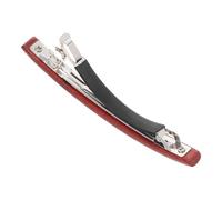 Parliky Pasador de Pelo de Madera Clip de Resorte Seguro para Mujer, Diseño Vintage Minimalista y Elegante, Adecuado para Reuniones Temáticas y Oficina