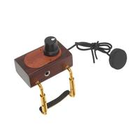 Parliky Pastilla de Clip para Violín Pastilla Acústica para Violín Transductor Amplificador de Micrófono para Mejorar el Sonido de Instrumentos de Cuerda Pequeños Grabación de Música