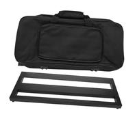 Parliky Pedalera de Efectos para Guitarra de Aleación de Aluminio con Bolsa Portátil Soporte Organizador para Efectos Conciertos y Actuaciones Fácil Instalación para Músicos y