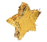 Parliky Piñata de Estrella de Aluminio para Romper 1 Unidad Juguete para Fiesta de Cumpleaños Infantil Rellena de Dulces y Azúcar Decoración para Eventos y Celebraciones