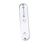 Parliky Placa De Hierro Del Circuito Cubierta De Cableado Para Guitarra Placa De Control De Metal Para Puente De Guitarra Color Plateada