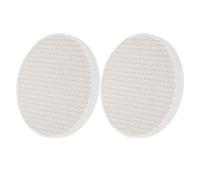 Parliky Placa de Soldadura para Hacer Joyas 2 Piezas, Ladrillo Refractario Redondo Grande Estructura de Panal, Resistente a Altas Temperaturas, Herramienta para Fundición y Aislamiento