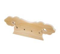 Parliky Puente para Pipa Hecho a Mano de Bambú Resistente, Accesorio de Repuesto Profesional para Instrumentos Musicales, Cordal del Puente Superficie Lisa para Niños, Suministro Duradero