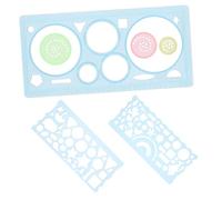 Parliky Reglas De Dibujo Plantilla Geométrica Multifuncional Regla De Dibujo para Estudiantes Herramientas De para Artistas Material De Arquitectura Plantillas De para Adultos