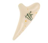 Parliky Resina Ocarina Profesional Clave C Instrumento Musical Didáctico Tradicional Chino para Principiantes y Amantes Música