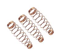 Parliky Resorte De Bobina Para Piano Vertical, 180 Piezas De Latón Dorado, Herramienta De Afinación y Reparación, Accesorios Para Reparación De Pianos, Resorte De Acoplamiento Alta Elasticidad