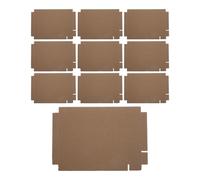 Parliky Revestimiento Corrugado para Terrarios de Reptiles, 100 Piezas, 31,8 X 21,9 Cm, Papel Absorbente para Jaulas de Lagartos, Serpientes y Tortugas, Lecho Higiénico y Fácil de Limpiar