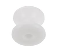 Parliky Rodillo de Anclaje Marino Grande de Nailon Blanco Rueda Resistente a Impactos para Embarcaciones Yates y Kayaks Accesorio de Repuesto para Polea de Ancla Guía de Rodillo para