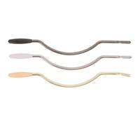 Parliky Sistema de Trémolo para Guitarra Eléctrica Barra Vibrato Ajustable, Acero Inoxidable y Goma, 3 Piezas para Principiantes, Diseño Curvado y Funcional