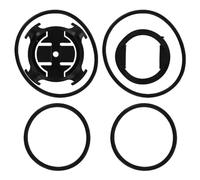 Parliky Soporte para Manillar Delantero de Bicicleta con Correa Montaje Ligero para Luz y Computadora Accesorio Ciclismo para Carretera y Montaña