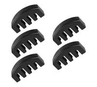 Parliky Sordina para Violines 4/4 3/4 1/2 para Violín de Goma Estilo Garra Silenciador Ajustable Accesorio de Práctica Silenciosa Cojín Amortiguador, Pack de 5 Piezas