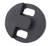 Parliky Sordina para Violonchelo de Goma Negra, Amortiguador Compacto para Práctica Silenciosa, Accesorio Portátil y Duradero para Violonchelo, Reducción Efectiva del Sonido, Compatible