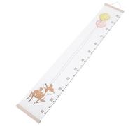 Parliky Tabla de Crecimiento para Pared Infantil Diseño de Animal y Globos Lienzo Grueso 7 a 18 Años Vinilos Decorativos para Habitación y Sala de Juegos