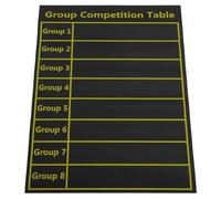 Parliky Tabla Magnética para Puntuación de Grupos Pequeños 8 Equipos 40X60 CM Imanes para Aula, Cuaderno de Rotación y Gestión Educativa, Útil Escolar para Actividades y Entrenamiento