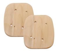 Parliky Tablas de Skate Drift de Madera Natural de Arce y Bambú sin Terminar 2 Piezas Tamaño Mini para Manualidades y Proyectos DIY Adecuado para Longboard y Skate Cruiser