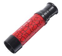 Parliky Telescopio Monocular de Acrílico Rojo para Niños, Juguete Ligero y Entretenido Adecuado como Accesorio de Fiesta Pirata y Suministros para Niños