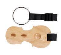 Parliky Tope Antideslizante de Madera para Violonchelo con Correa Ajustable Protector de Suelo Duradero y Almohadilla para Posicionamiento Cómodo Accesorio Ligero y Portátil para Músicos