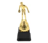 Parliky Trofeo de Ping Pong de Plástico Dorado Grande para Competición Deportiva, Premio de Tenis de Mesa, Copa de Trofeo para Eventos y Ceremonias Deportivas Reutilizable