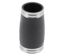 Parliky Tubo de Clarinete de Dos Secciones de Baquelita Accesorio Profesional para Afinación de Sonido Pequeño y Duradero Compatible con Clarinete Si Bemol y Tono C Ligero y Fácil de