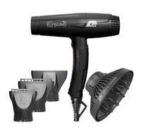Parlux Elysium + Magic Compact Negro - secador de pelo con difusor