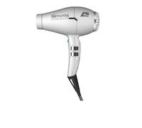 Parlux Secador de pelo DIGITALYON – Ionizador de aire Tech – Enchufe europeo – Plata