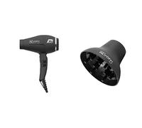 Parlux, Secador de pelo (Negro) 1 unidad + Advance Difusor softstyler para secador ADVANCE solamente